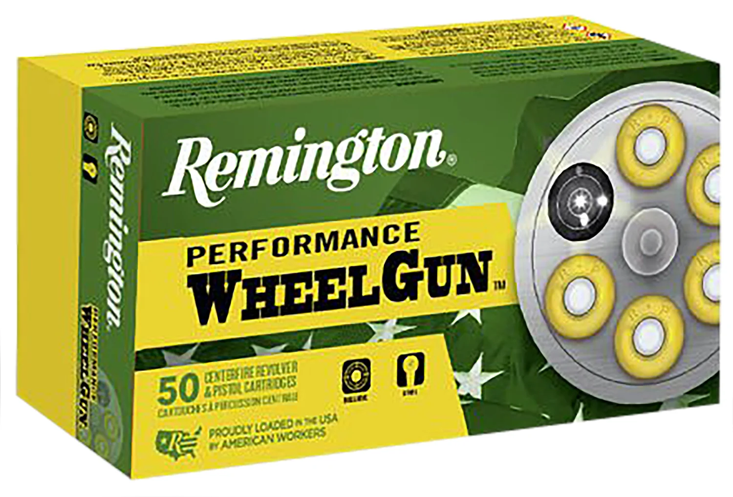 Remington Wheelgun .38 Special 158gr LSWC 50rd