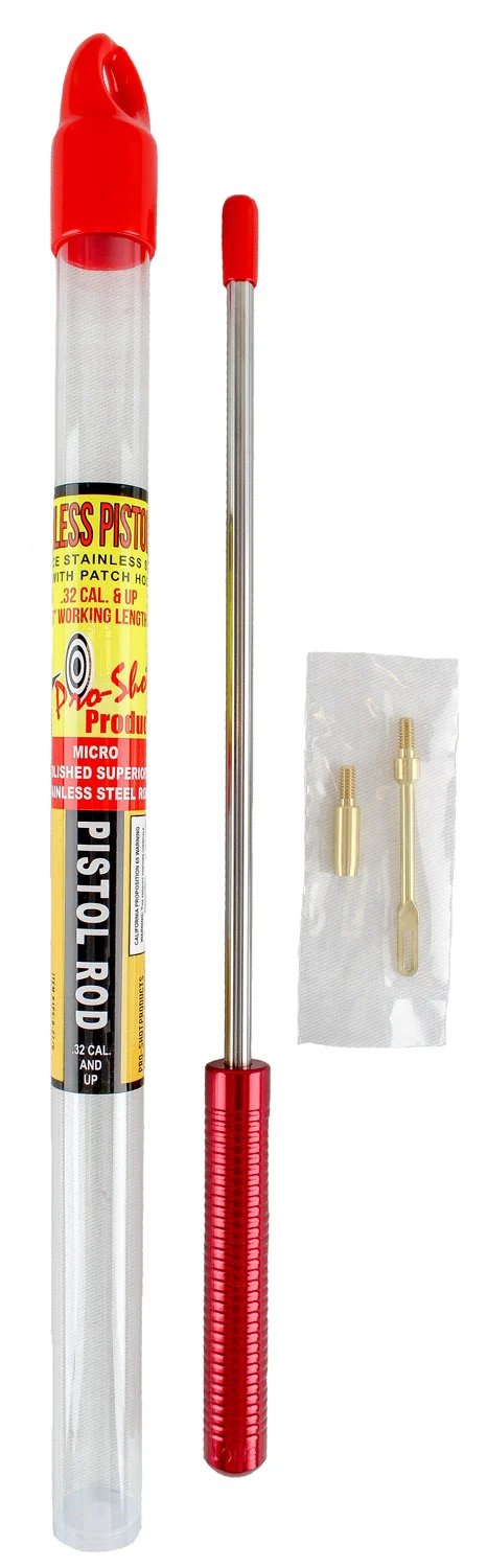 PRO-SHOT 1PS87U Micro-Polished 8″ Pistol Cleaning Rod