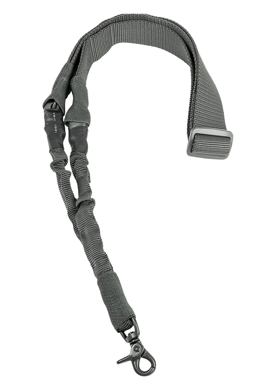 NCStar VISM AR Bungee Single-Point Sling, Urban Gray, 44-60 in