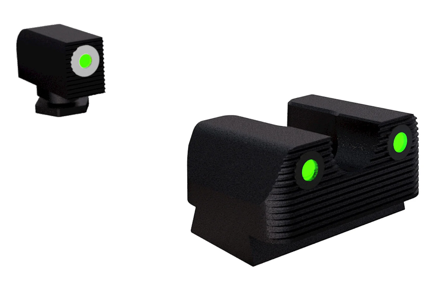 Rival Arms RA2B231G Night Sights for Glock 42/43/43X/48