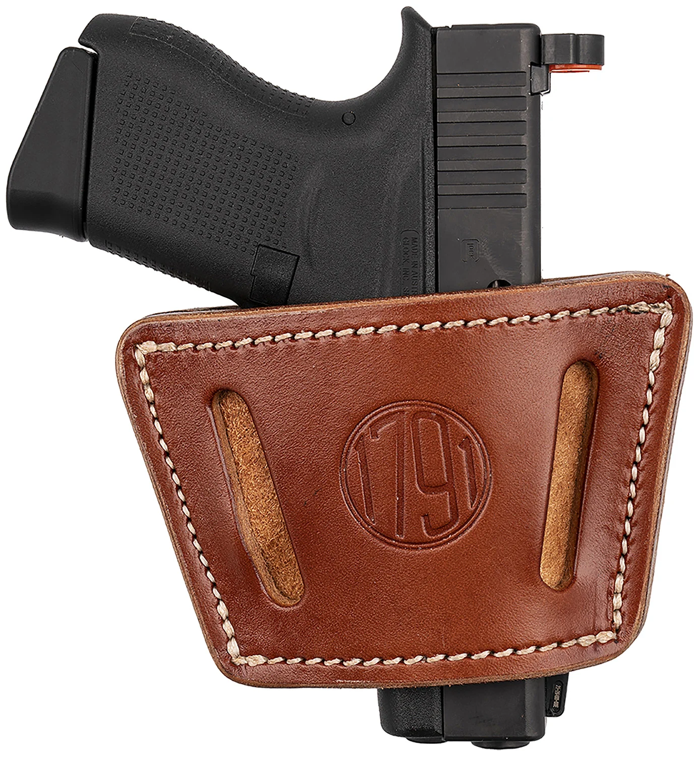 1791 Gunleather Universal IWB/OWB Holster — Classic Brown