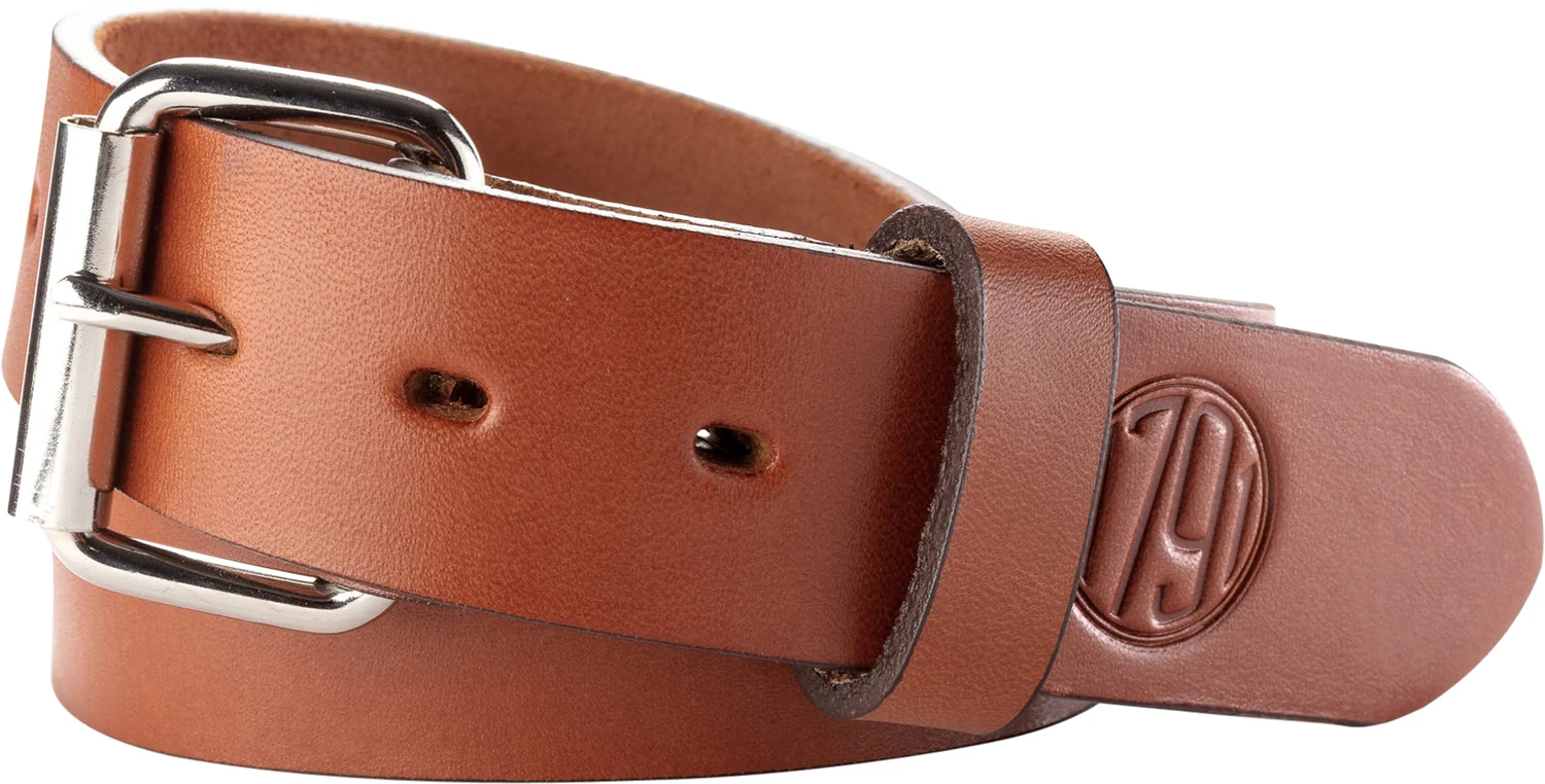 1791 Gunleather Gun Belt Classic Brown 46/50 1.5 in