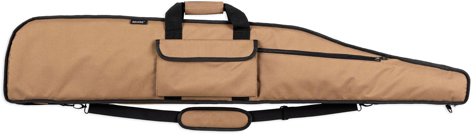 Bulldog Deluxe Long Range Rifle Case 55″ Tan/Black Trim