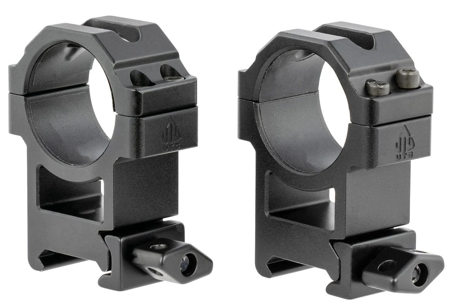 UTG RG2W3224 30mm High Scope Rings — Black