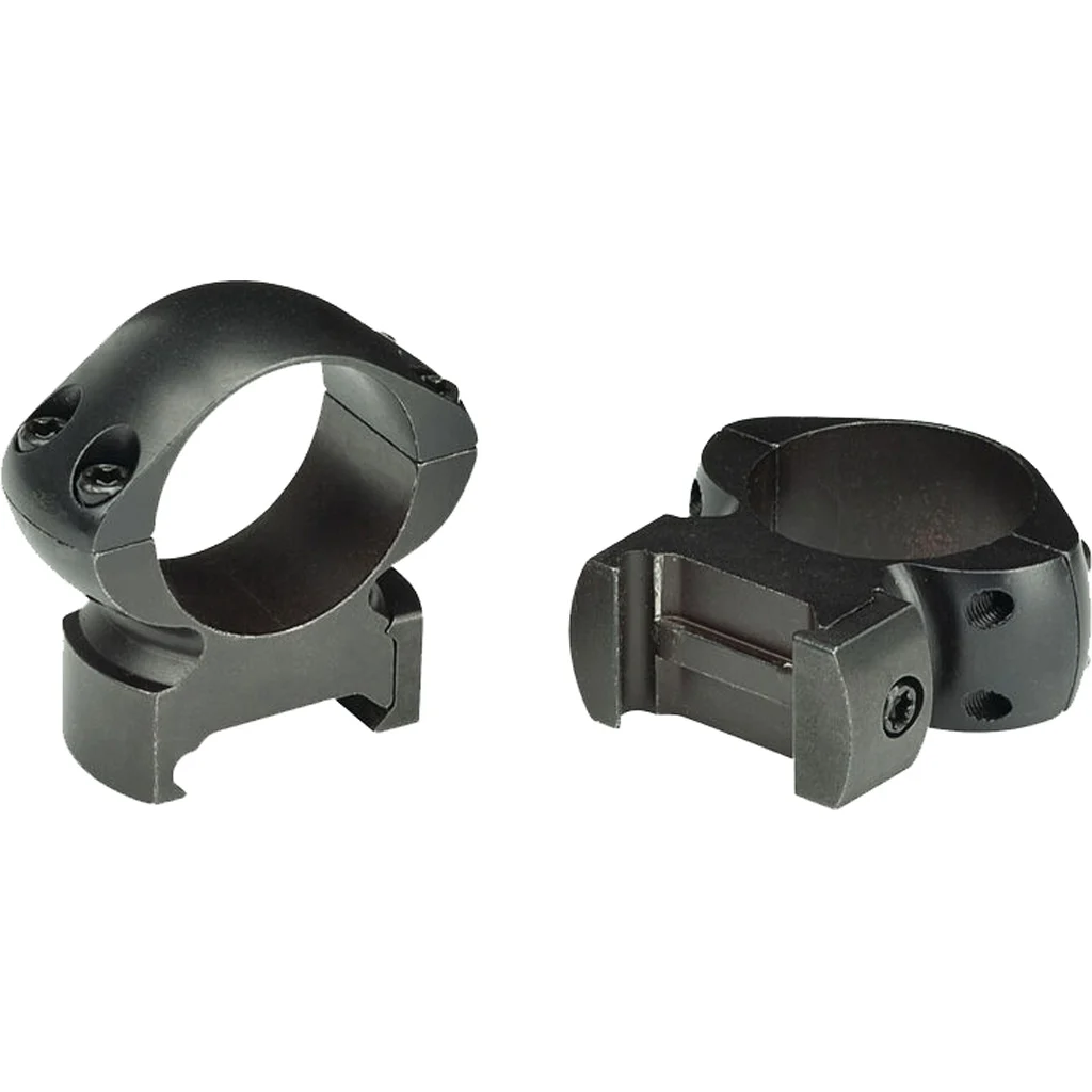 Weaver Grand Slam 30mm Medium Steel Rings – Matte Black