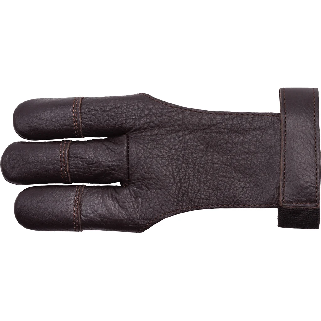 30-06 Outdoors CowHide Shooting Glove, Brown, 3-Finger, 2X-Large