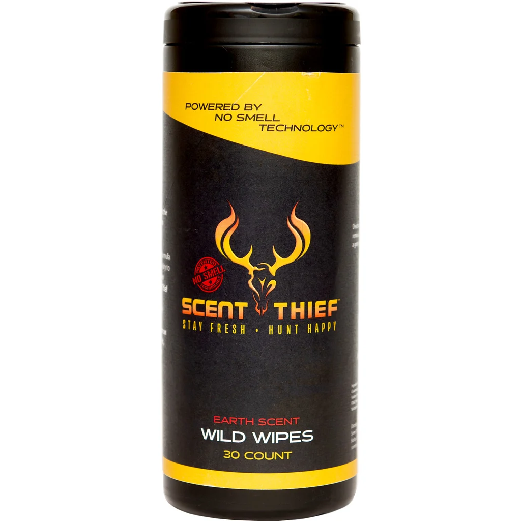 Scent Thief Wild Wipes 30ct — Odor-Neutralizing Wipes