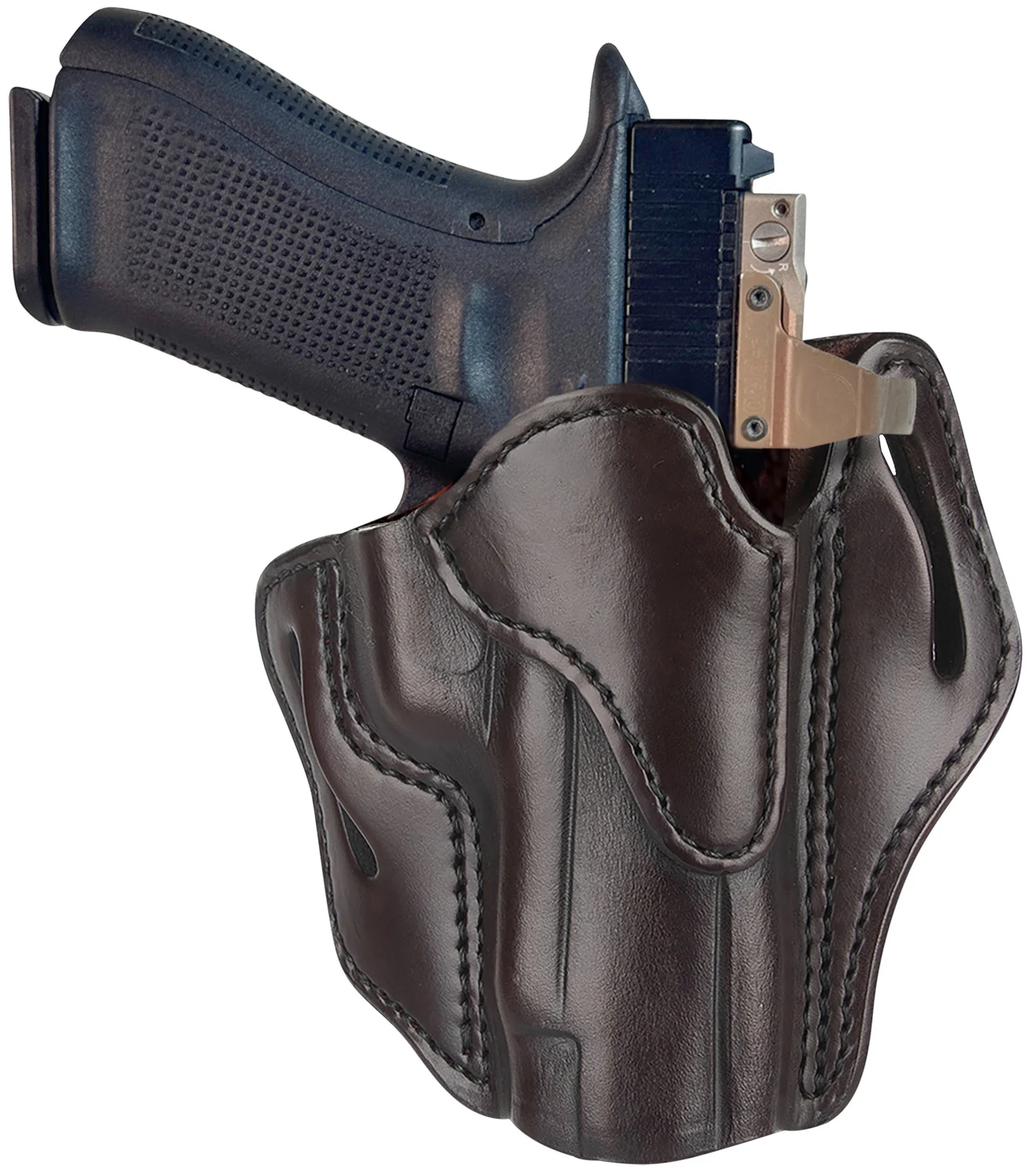 1791 Gunleather BH2.3 Optic Ready OWB Holster — Signature Brown RH