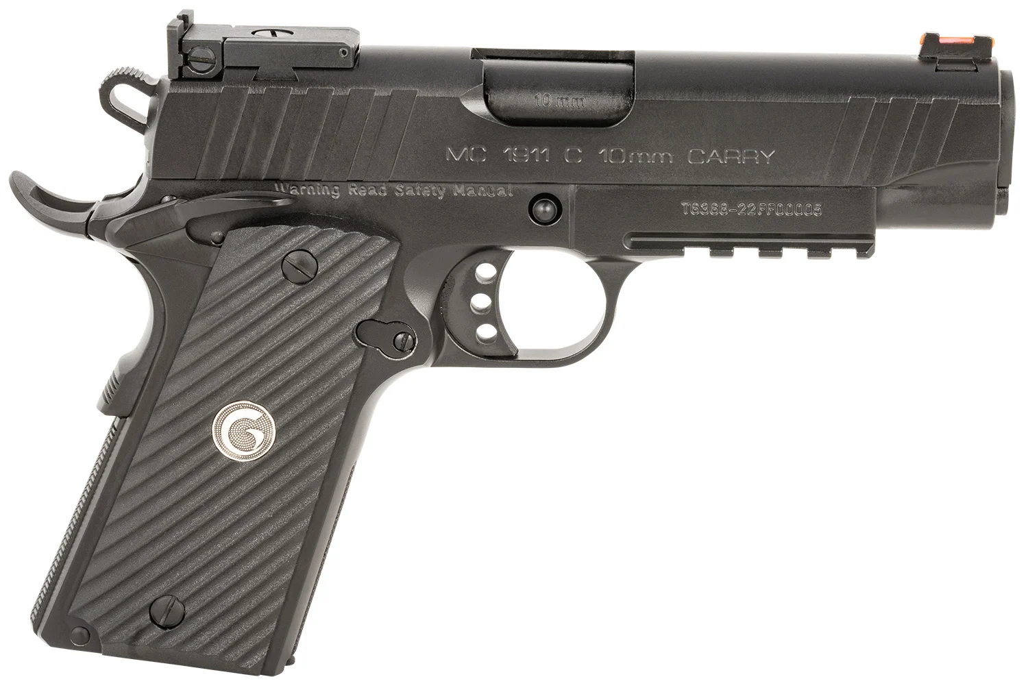 EAA Girsan MC1911-C 10mm Auto 4.40" 9 + 1 Black Steel