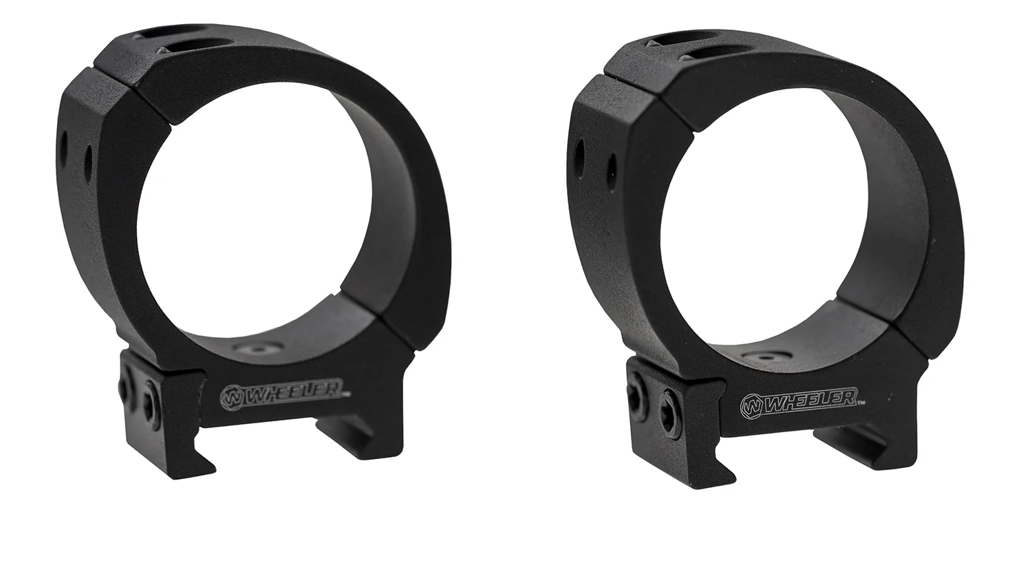 Wheeler Sporter 30mm High Bi-Weaver/Picatinny Rings