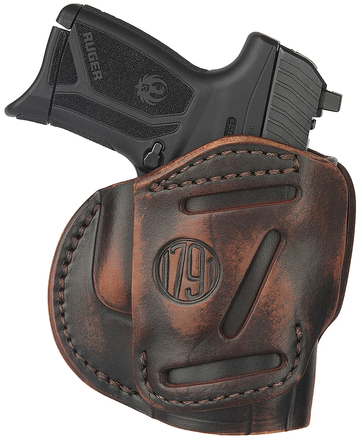 1791 Gunleather 3-Way Holster Size 04 Vintage Leather