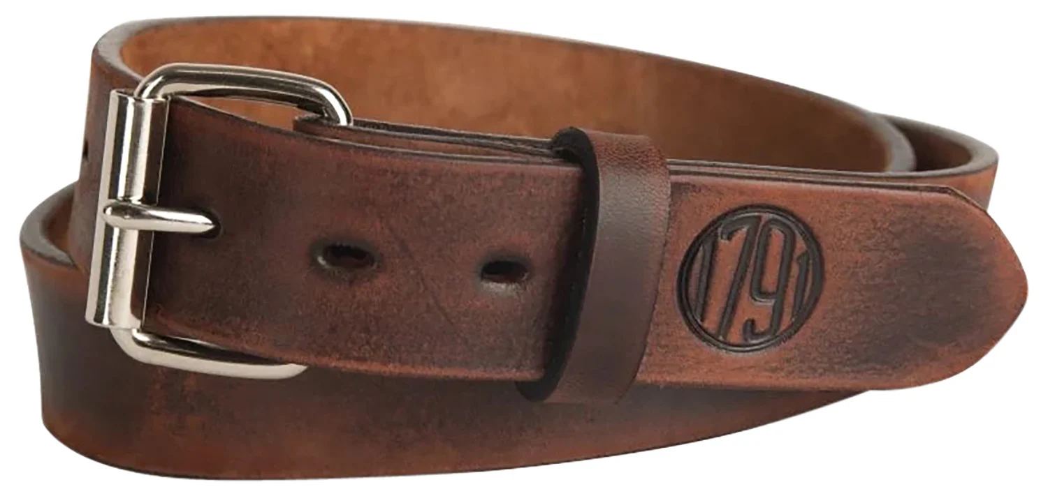 1791 Gunleather BLT014852VTGA Gun Belt Vintage Leather 48/52