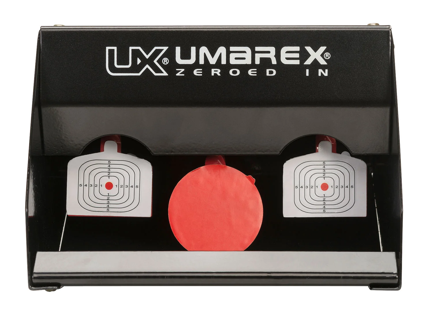 Umarex Trap Shot Re-Setable Steel Target — Red/White