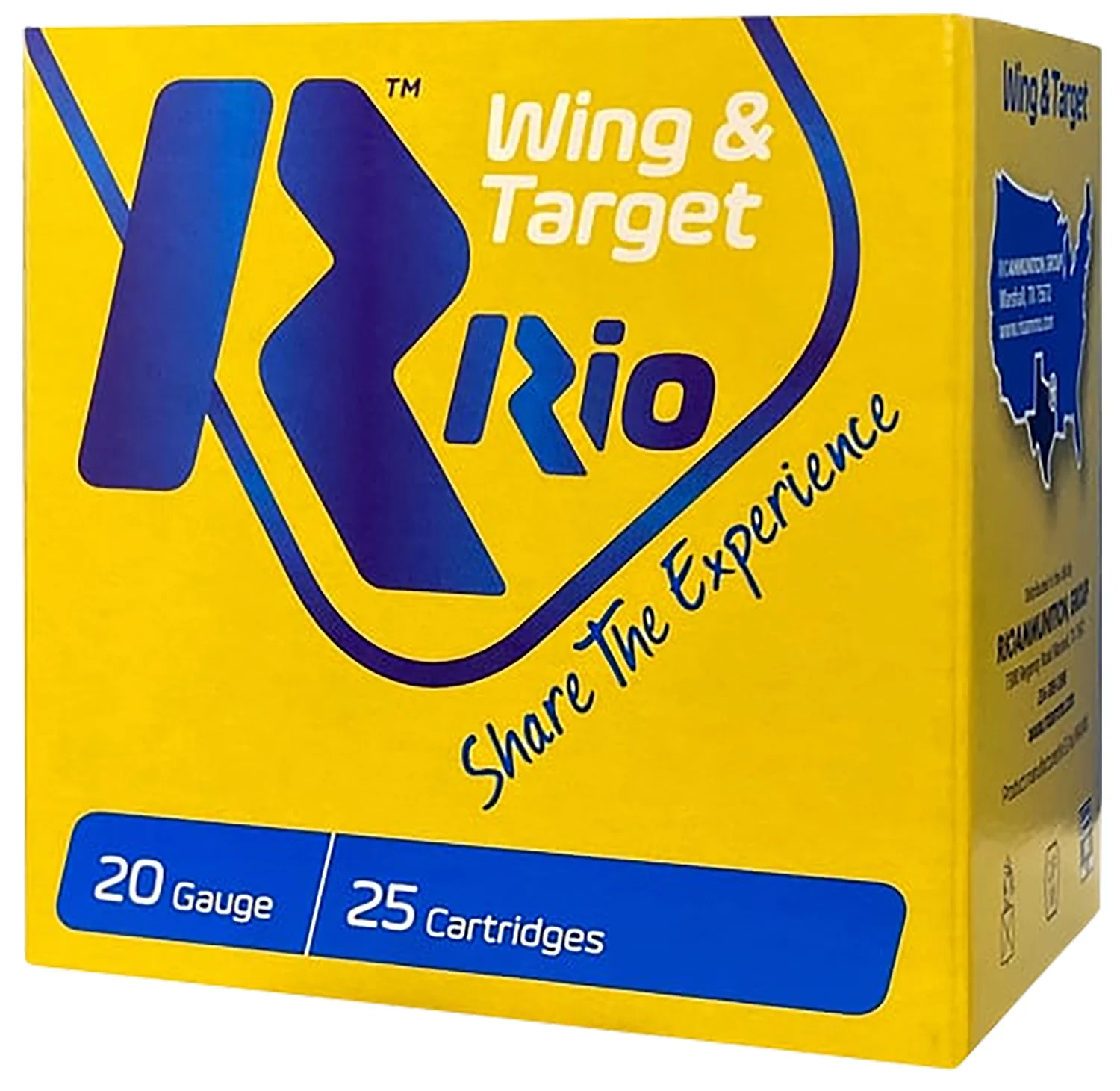 Rio Wing & Target 20 Gauge 2.75 inch 7/8 oz #7.5 25/Box