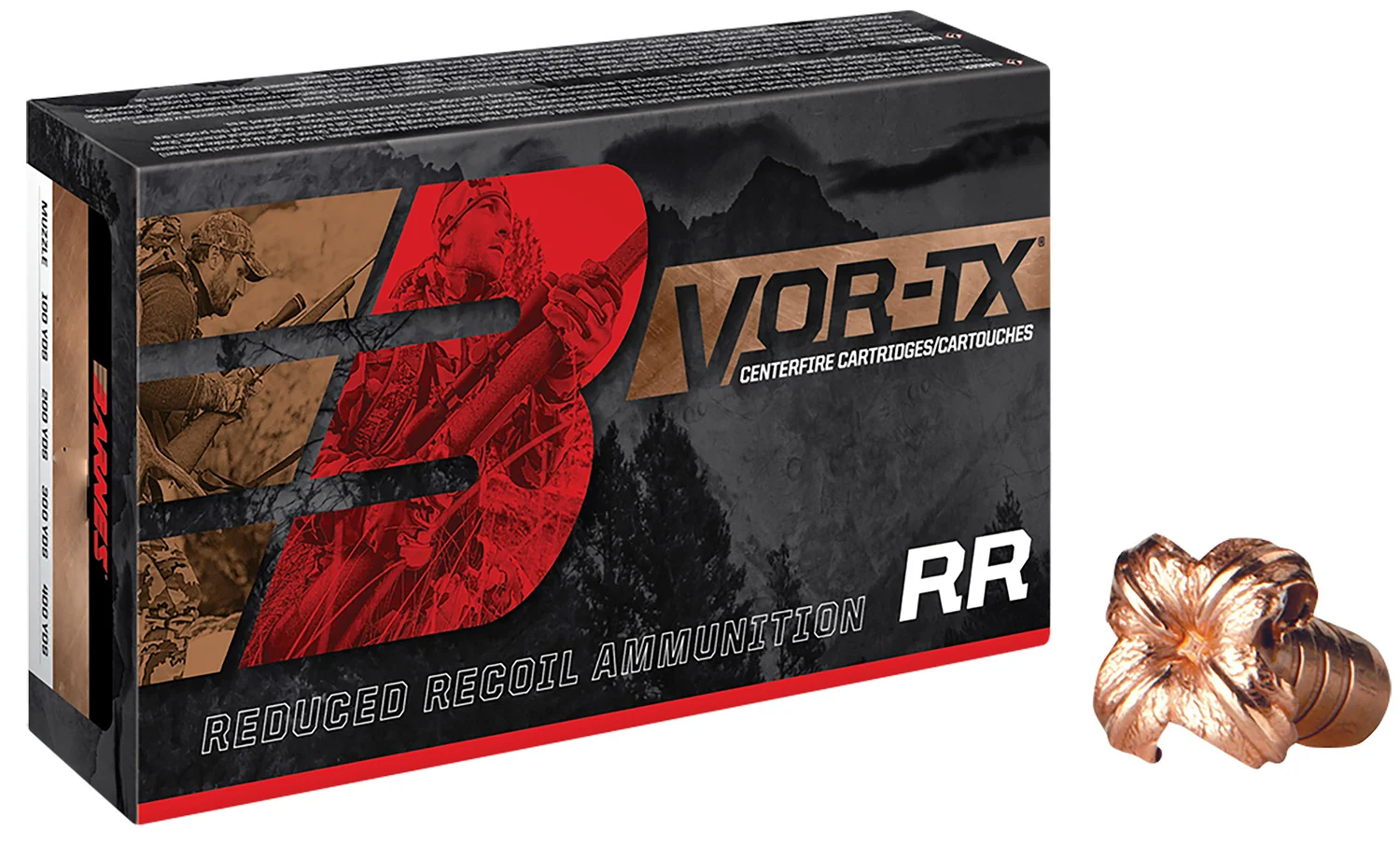 Barnes VOR-TX RR 7mm Rem Mag 120gr TTSX – 20rd Box