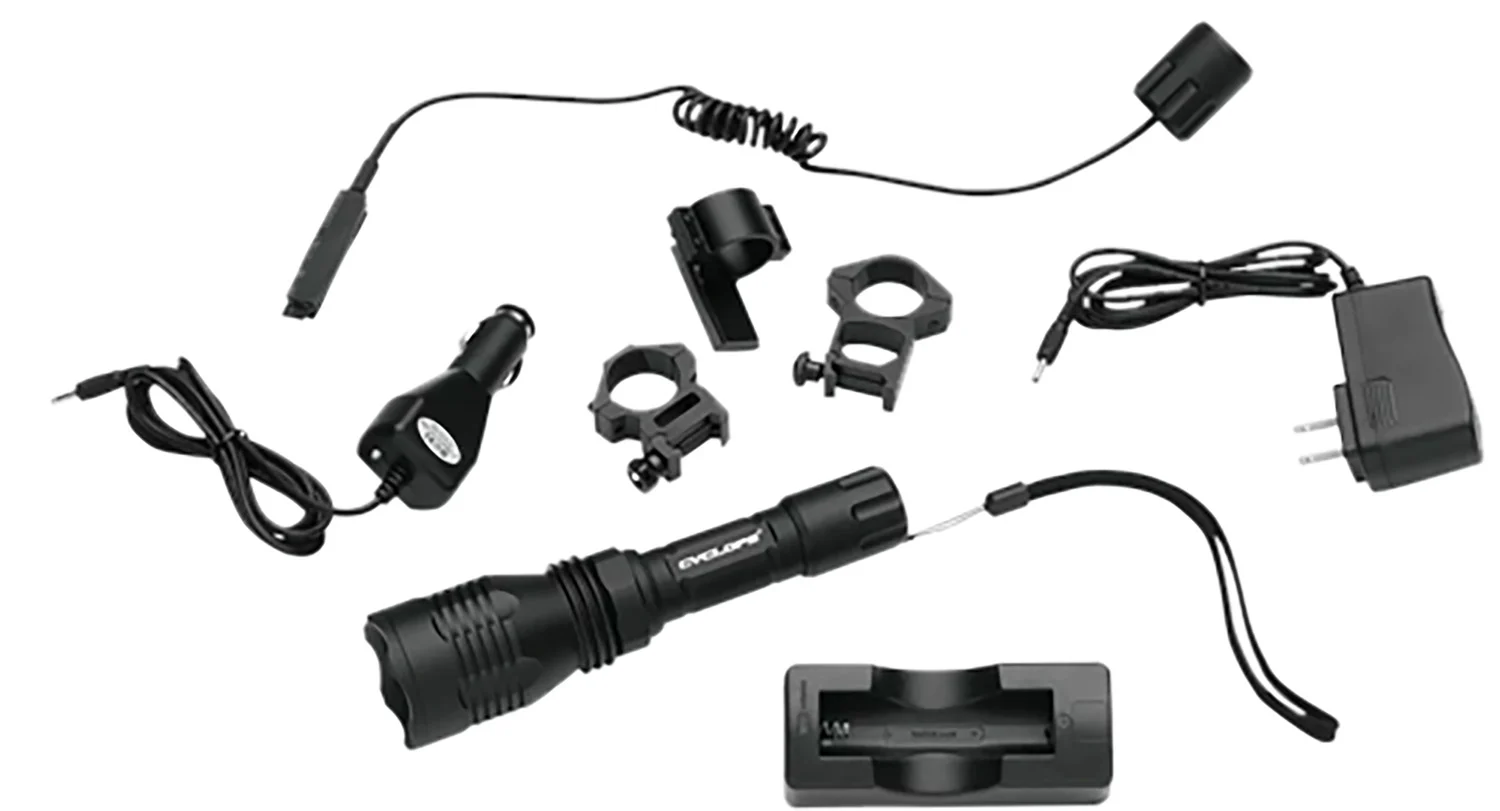 Cyclops Varmint Light 250 Lumen Green LED Black Anodized