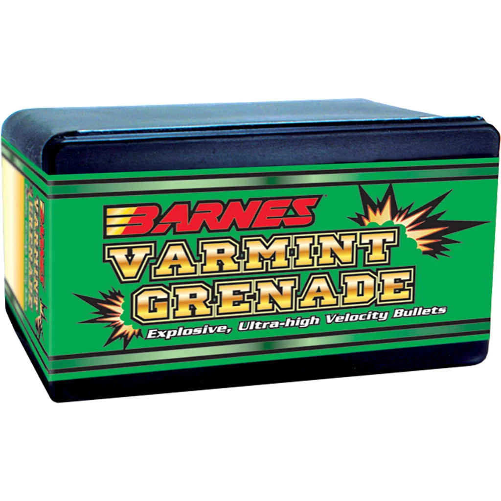 Barnes Varmint Grenade 20 Cal (.204) 26 Grain – 100 Pack