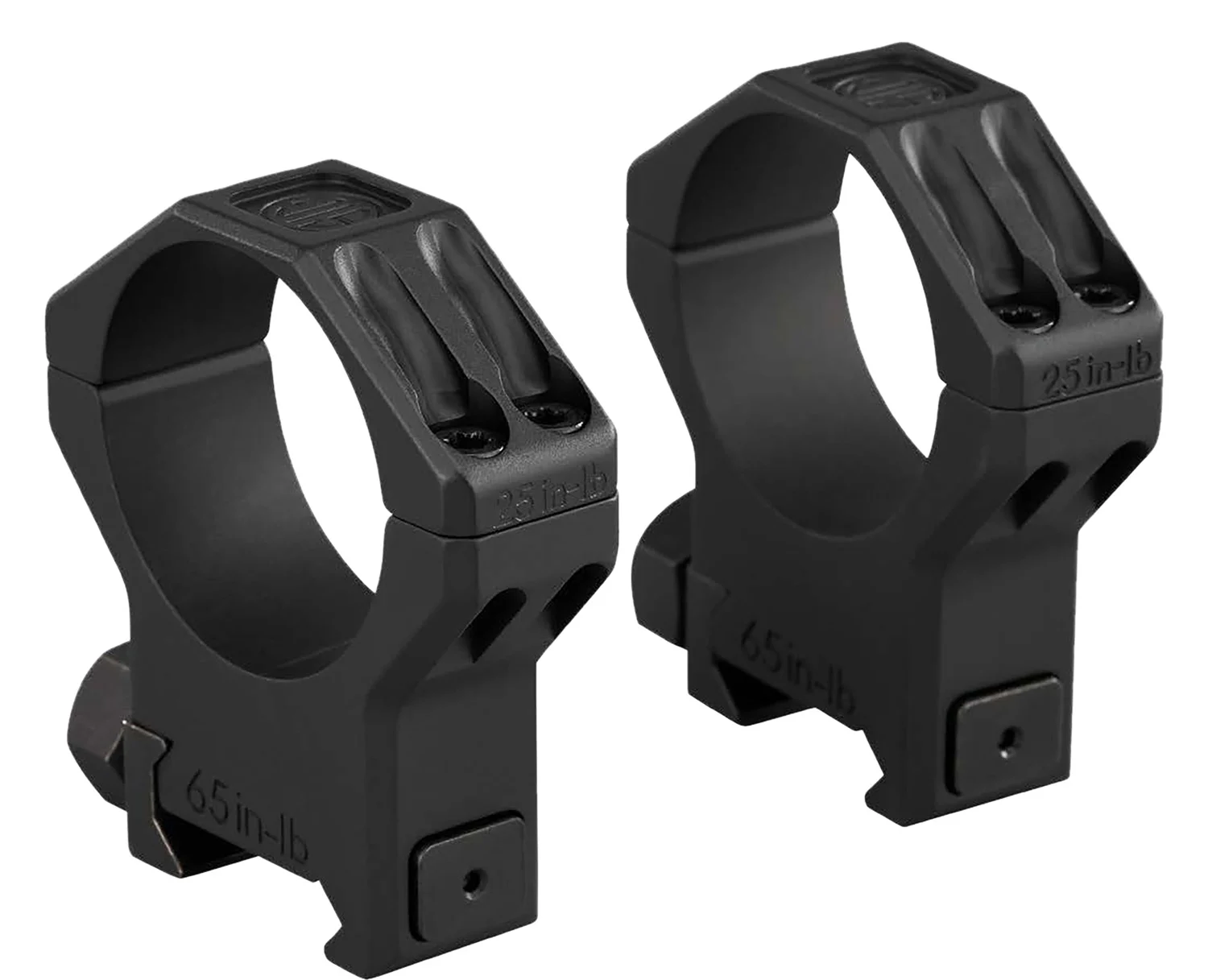 Sig Sauer Alpha6 34mm Extra High Scope Rings – Black