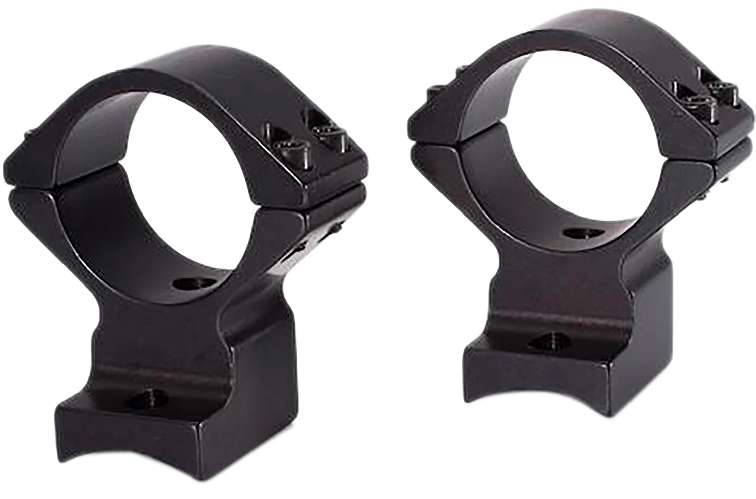 Talley CZ 600 Scope Rings 1-inch Tube Medium Black