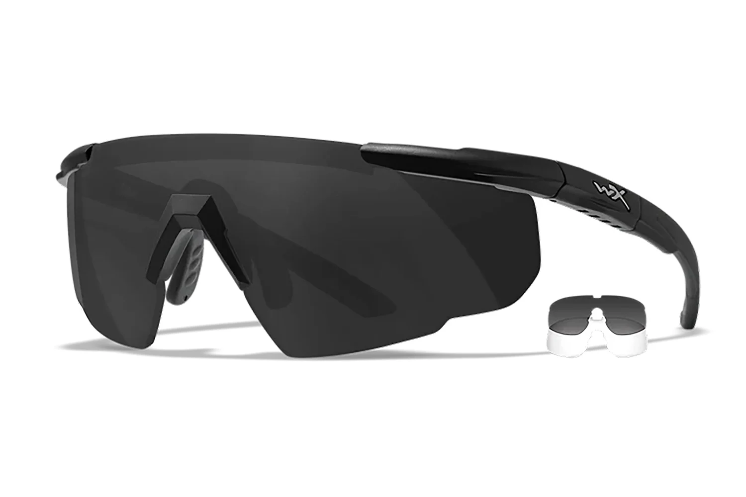 Wiley X 315 Saber Advanced Smoke Gray/Clear Lenses