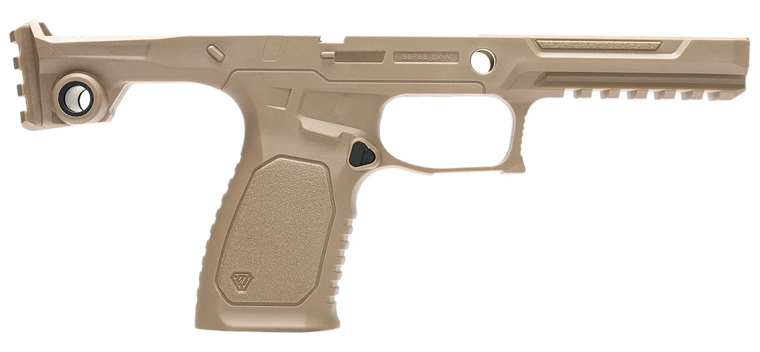 Strike Industries SMC Bravo Chassis for SIG Sauer P320 9mm FDE