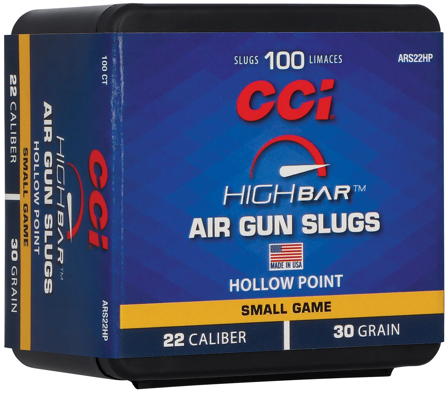CCI Highbar .22 Cal 30 gr HP Airgun Slugs, 100 ct