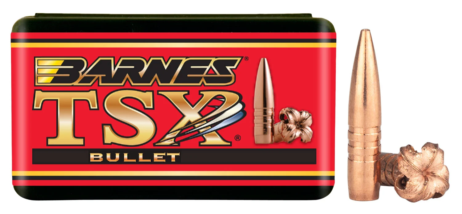 Barnes TSX .30 Cal (.308) 150 gr Boat Tail – 50/Box