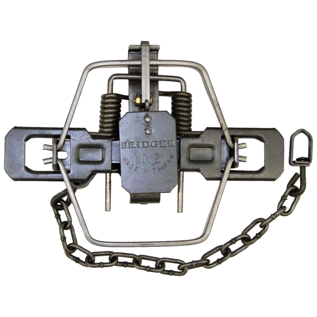 Bridger Coil Trap No. 2, 12 in. machine chain