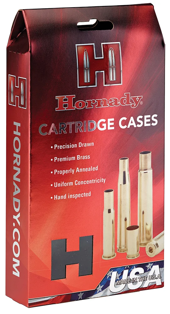 Hornady .500 S&W Magnum Unprimed Brass Cases — 50/Pack