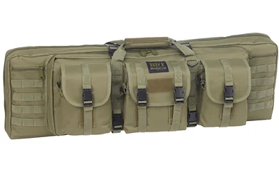 Bulldog Double Tactical Rifle Case 43″ Green