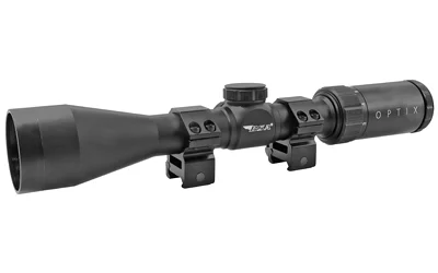 BSA Optix 3-9×40 BDC-8 Riflescope, Black Matte