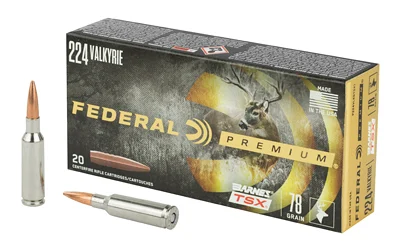 Federal Barnes TSX .224 Valkyrie 78 gr 20rd