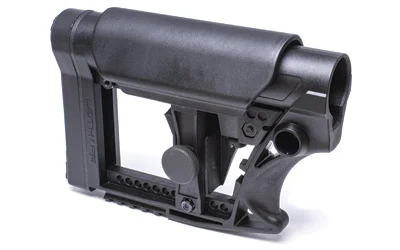 Luth-AR MBA-4 Carbine Stock w/ Cheek Riser, Black