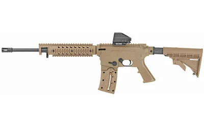 Mossberg 715T Flat Top .22 LR Rifle — FDE, Holographic Dot
