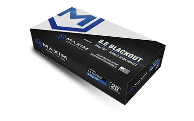 Maxim Defense 8.6 Blackout 235gr TUI SBA – 20 rd Box