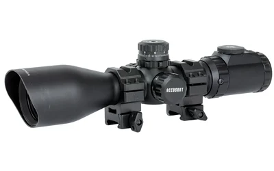 UTG Accushot 3-12×44 30mm Illuminated Mil-Dot Scope