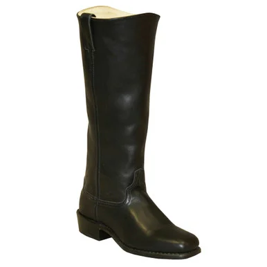 ABILENE Men's 16in Black Cowhide Shooter Boots (8210)