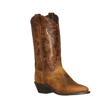 ABILENE Women's 11in Brown Cowhide Western Boots (9141)