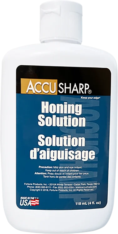 Accusharp Honing Solution 4 oz Bottle