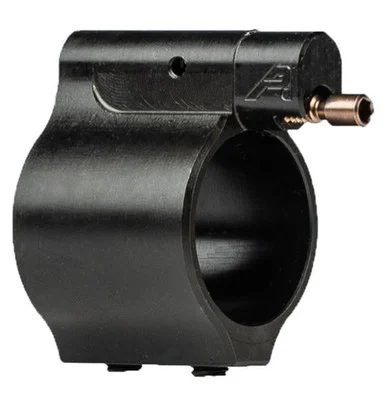 Aero Precision .875 Adjustable Low Profile Gas Block, Nitride Finish