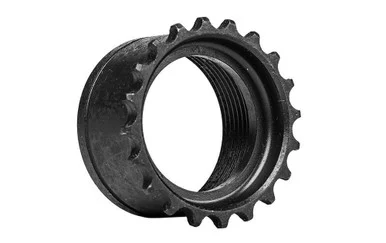 Aero Precision AR15 Standard Barrel Nut, Black, Phosphate Coating