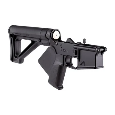 Aero Precision Featureless Comp Lower, Magpul Fixed Car Stock, Black