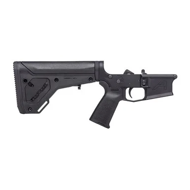 Aero Precision M4E1 Complete Lower, MOE Grip, UBR Gen 2 Stock, Black Anodized
