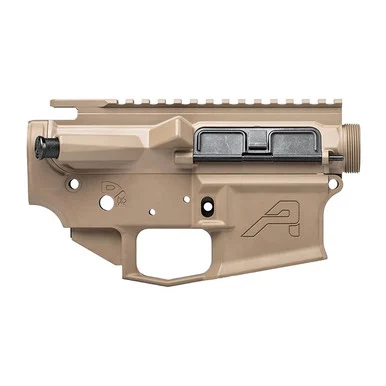 Aero Precision M4E1 Threaded Assembled Receiver Set, Flat Dark Earth