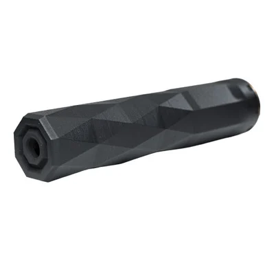 Angstadt Arms Reticent 360S, .36 Caliber, OptiWave Baffle Design, Grade 5 Titanium, 3D Printed, Black