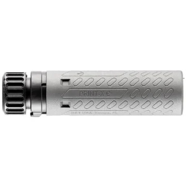 B&T Print-X Rotex 762 TI Compact Suppressor, HUB Compatible, Bead Blasted Gray