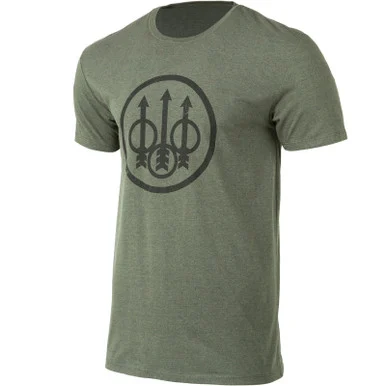 BERETTA Men's Trident Logo Sage Green SS T-Shirt (TS228T189007A1)