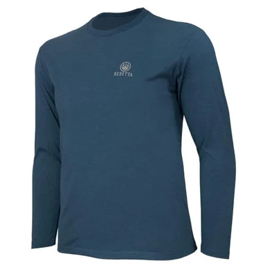 BERETTA Mens 500 Years Blue Steel Long Sleeve T-Shirt (TS204T18900531)