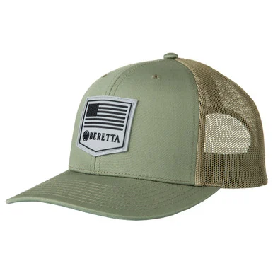 BERETTA PM Sage Green Trucker Hat (BC046T167507A1)