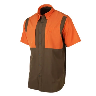 BERETTA TKAD Flex Tobacco/Blaze Orange Short Sleeve Shirt (LU951T23340850)